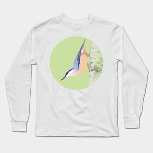 Eurasian Nuthatch Long Sleeve T-Shirt